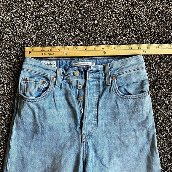 Levi's Light Blue High Rise Women's Jeans - Picture 2 of 8